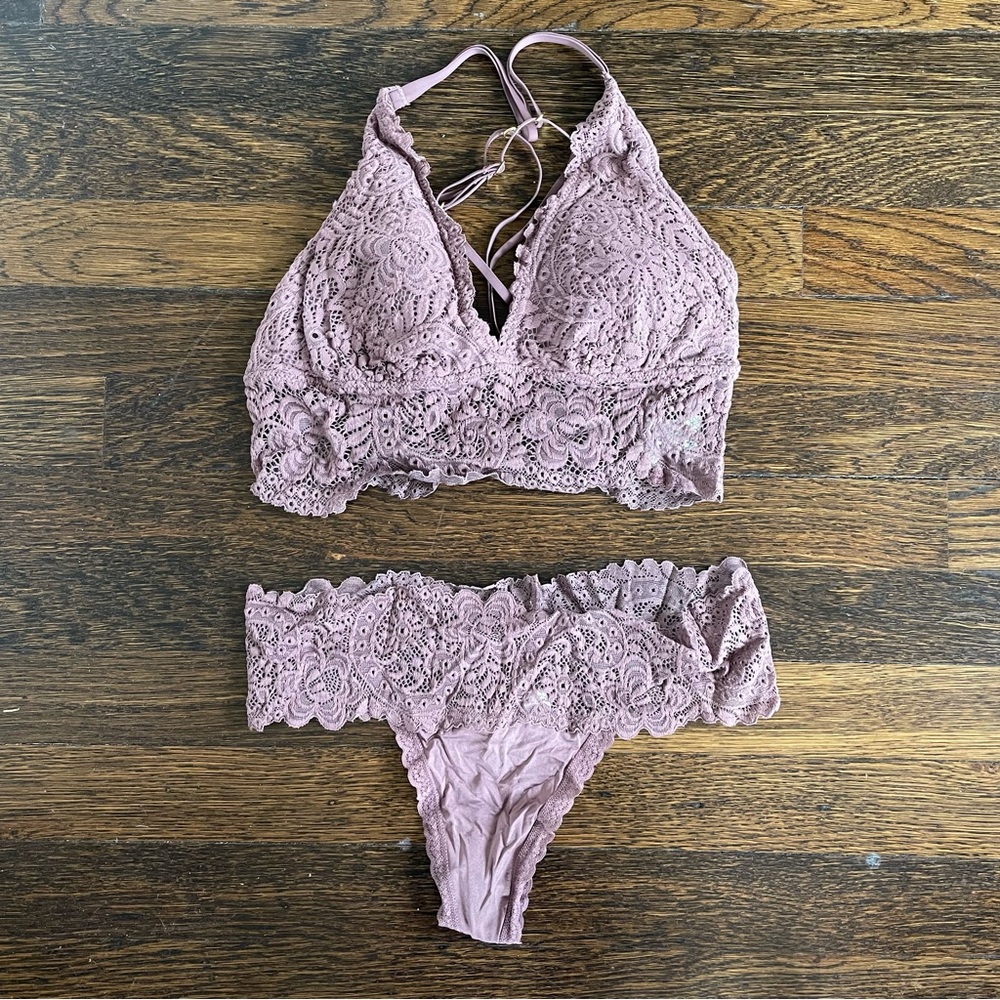 NWOT Aerie lingerie set